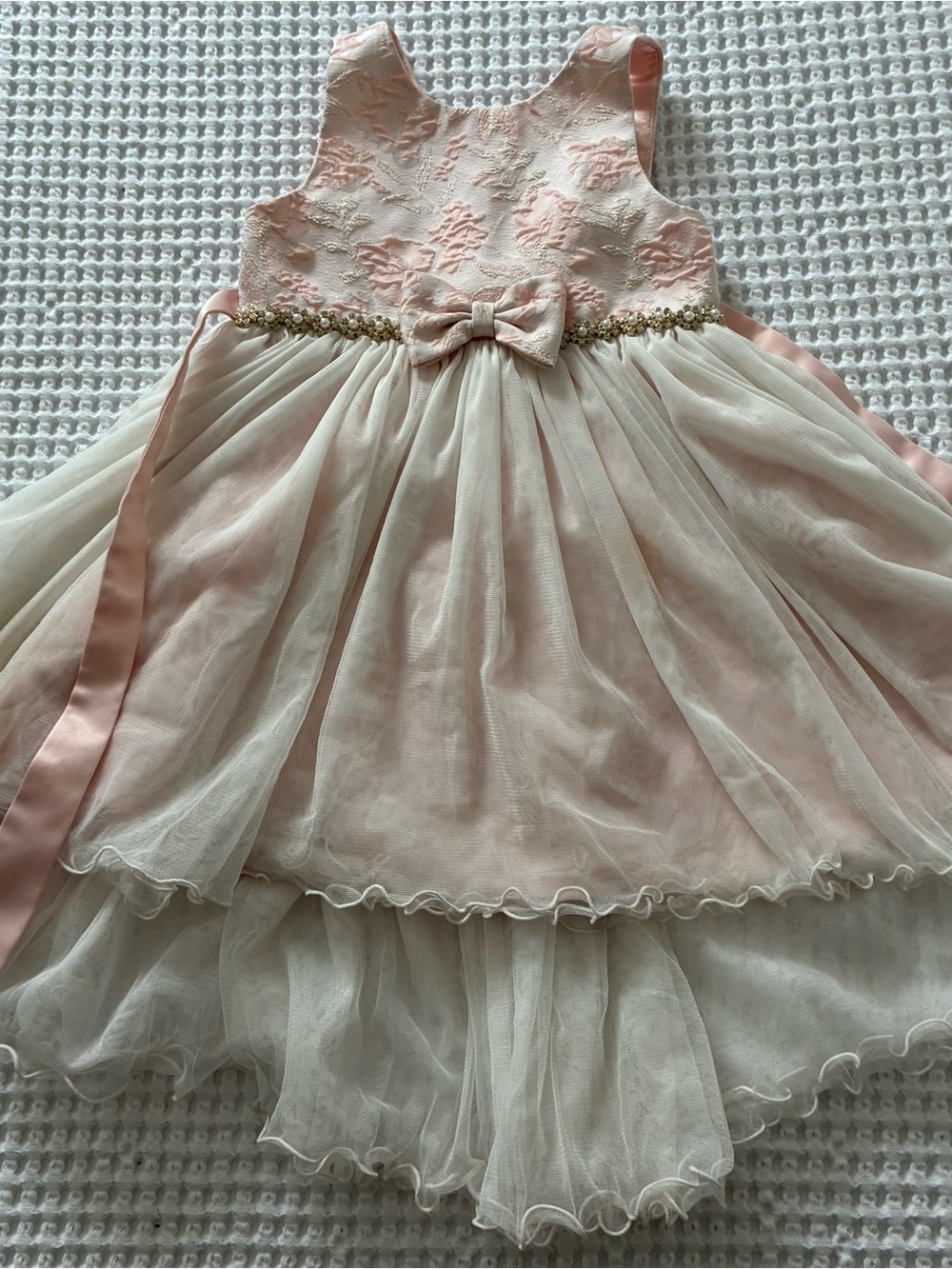 Girls Size 6 Dress Pink Elegant
